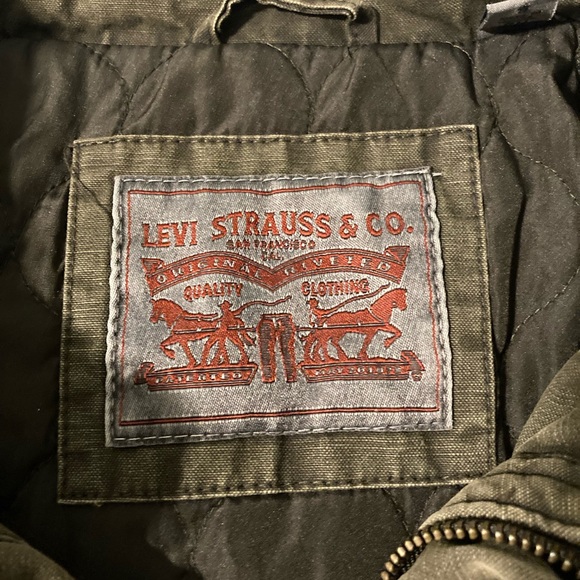 Men Levi Strauss Military/utility style Jacket/Coat… Size (Small) - Picture 5 of 10